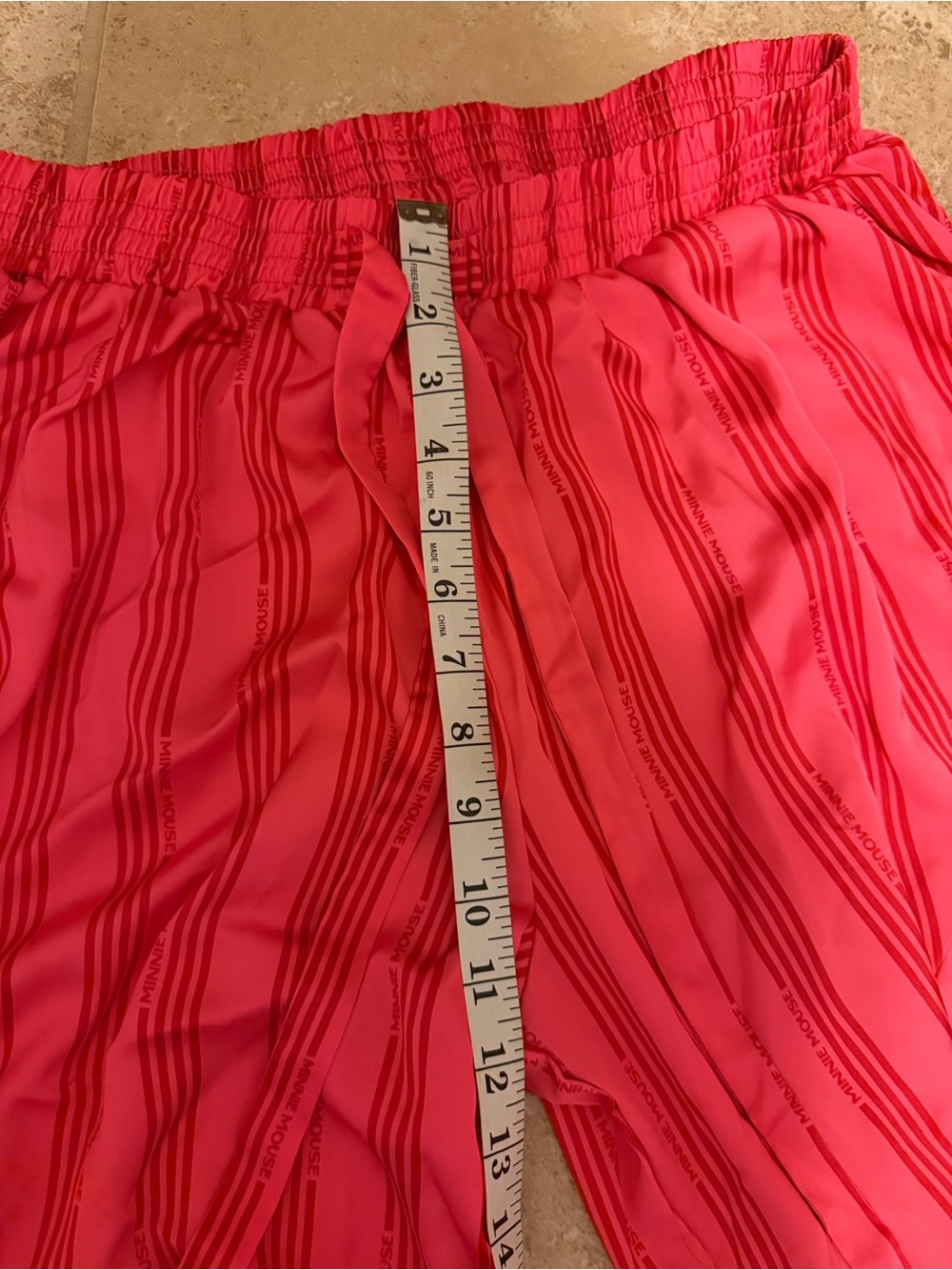 Disney Hot Pink Striped Ruffle Pajama Set - Picture 9 of 14